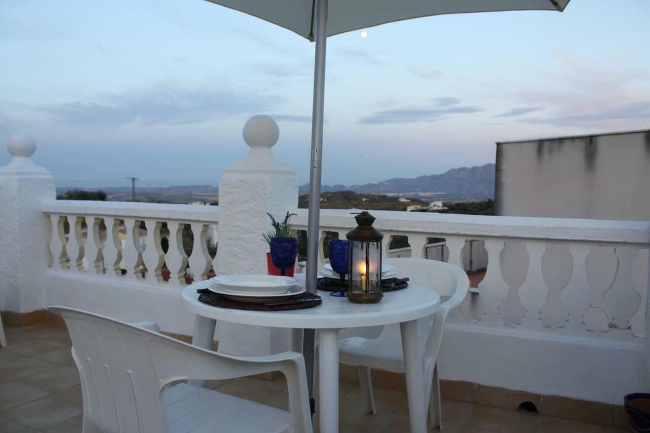 Casita De Pueblo Reformada, Terraza Con Vistas Preciosas Y Parking Privado Lägenhet Bédar Exteriör bild